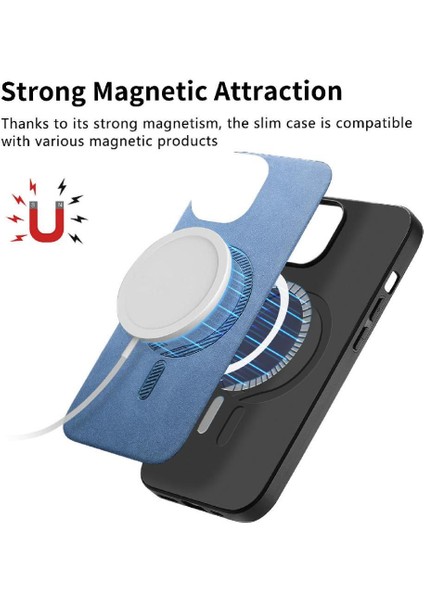 Oppo A78 4g Ince Magsafe Araç Mounts Kablosuz Şarj Için Flip Case (Yurt Dışından) fiyatları