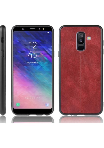 Samsung Galaxy A6 Artı 2018 Sözleşmeli Tasarım Klasik Için Hafif Durumda (Yurt Dışından)