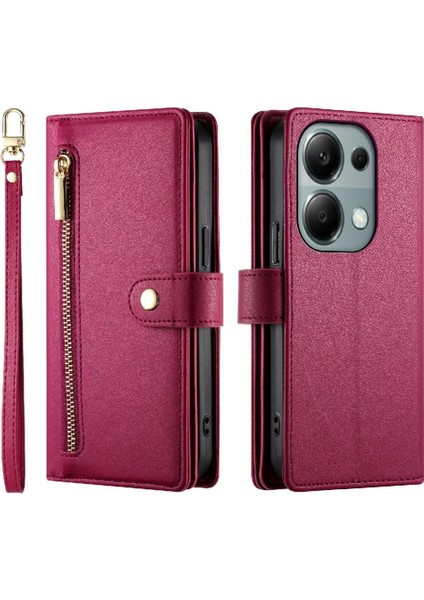 Xiaomi Redmi Not 13 Pro 4g Için Flip Case Çok Fonksiyonlu Standı Iş (Yurt Dışından)