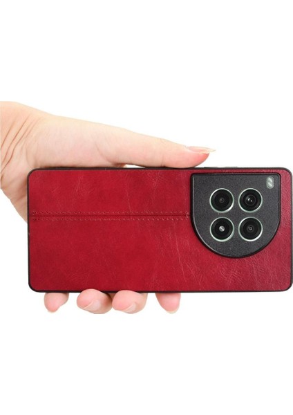 Oneplus Ace 3 Pro 5g Için Cüzdan Kılıf Vegan Pu Deri Cüzdan Kılıf Kart Çanta (Yurt Dışından)