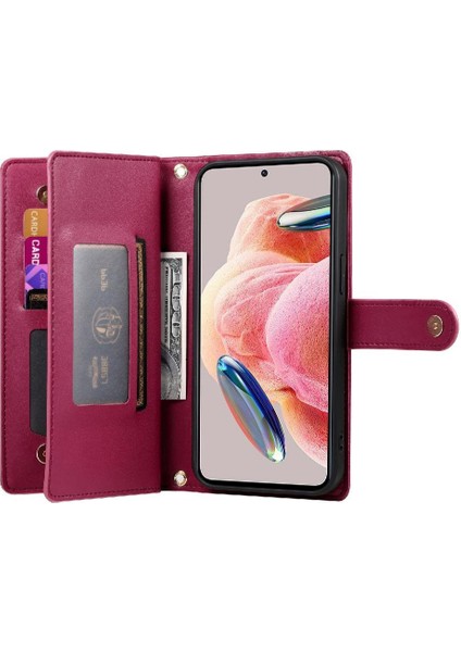 Xiaomi Redmi Not 12 Için Flip Case 4g Iş Crossbody Kayış Cüzdan (Yurt Dışından) indirimleri