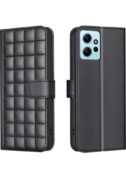 Xiaomi Redmi Not 12 Için Flip Case 4g Cüzdan Pu Deri Kart Yuvaları Tutucu (Yurt Dışından)