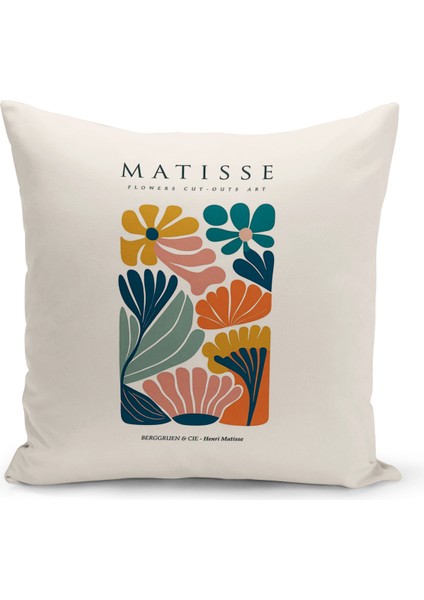 Sanat Serisi Çift Tarafı Dijital Baskılı Kırlent Kılıfı (Art Cushion Cover)