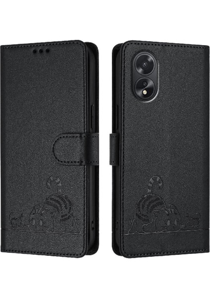 Oppo Için Kılıf A38 4G/A18 4g Kart Yuvası Tutucu Kickstand Cüzdan Kapak Çevirin (Yurt Dışından) indirimleri