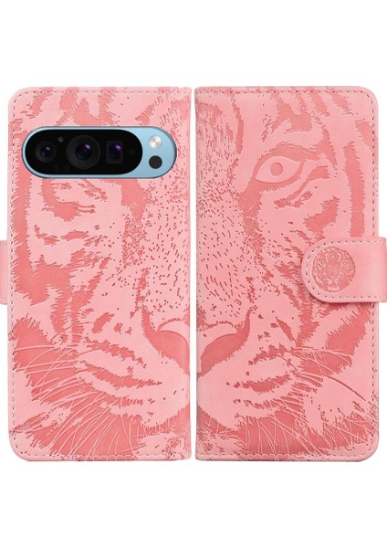 Google Piksel 9 Pro Xl Deri Cüzdan Kickstand Koruyucu Için Flip Case (Yurt Dışından)