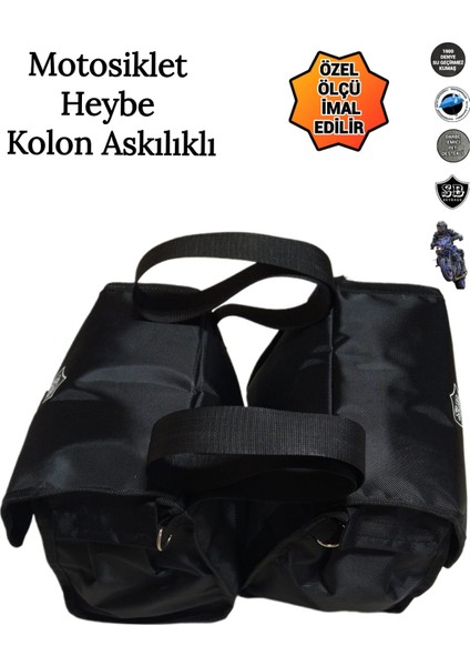 Motosiklet Heybe Çanta Kolon Askılı