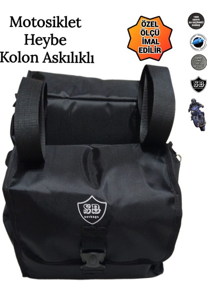 Motosiklet Heybe Çanta Kolon Askılı