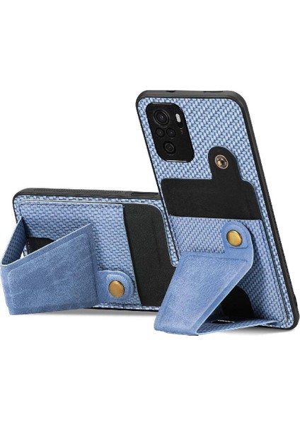 Xiaomi Redmi Not 10 Için Kılıf 4g Standı Fonksiyonu Cardholder Manyetik Tasarım (Yurt Dışından) fırsatları