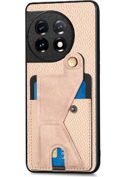 Oneplus 11 Için Kılıf Kart Sahibi Standı Fonksiyonu Manyetik Tasarım Braketi (Yurt Dışından) modelleri