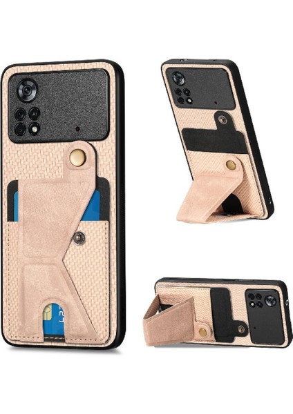 Xiaomi Poco X4 Pro 5g Manyetik Tasarım Braketi Standı Fonksiyonu (Yurt Dışından)