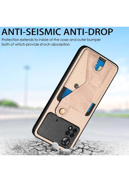 Xiaomi Poco X4 Pro 5g Manyetik Tasarım Braketi Standı Fonksiyonu (Yurt Dışından)