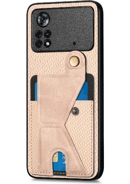 Xiaomi Poco X4 Pro 5g Manyetik Tasarım Braketi Standı Fonksiyonu (Yurt Dışından)