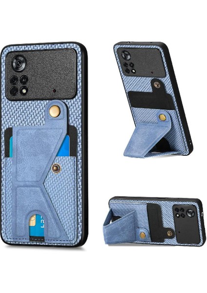 Xiaomi Poco X4 Pro 5g Manyetik Tasarım Braketi Standı Fonksiyonu (Yurt Dışından)