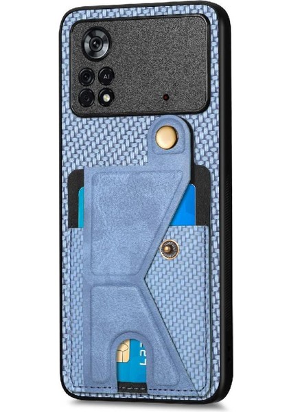 Xiaomi Poco X4 Pro 5g Manyetik Tasarım Braketi Standı Fonksiyonu (Yurt Dışından)