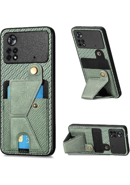 Xiaomi Poco X4 Pro 5g Manyetik Tasarım Braketi Standı Fonksiyonu (Yurt Dışından)