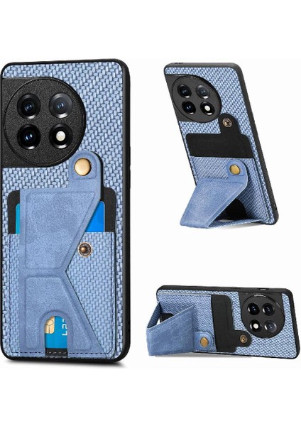 Oneplus 11 Için Kılıf Kart Sahibi Standı Fonksiyonu Manyetik Tasarım Braketi (Yurt Dışından)
