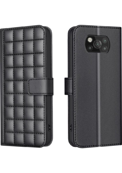 Xiaomi Poco X3 Nfc Koruyucu Pu Deri Cüzdan Iş Için Flip Case (Yurt Dışından)