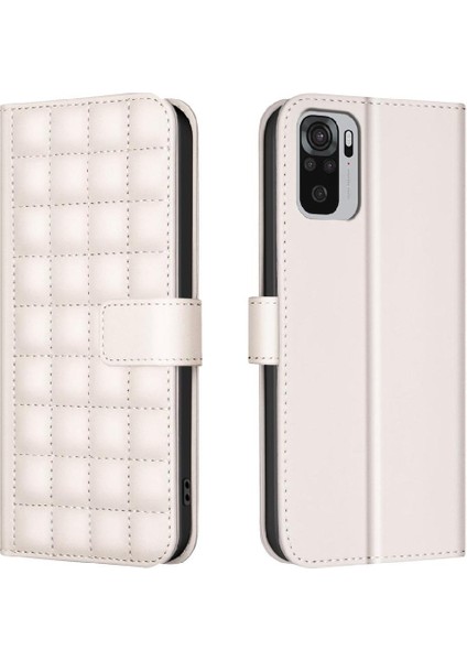 Xiaomi Redmi Not 10 Için Flip Case 4g Pu Deri Koruyucu Cüzdan Kart (Yurt Dışından)