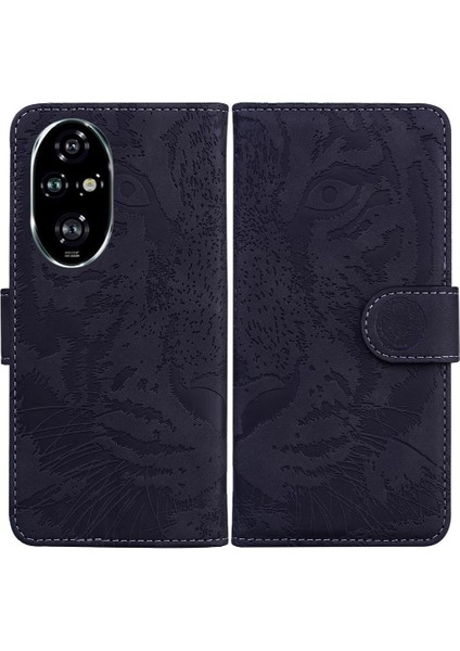 Onur Için Flip Case 200 Pro 5g Deri Cüzdan Kickstand Koruyucu Sevimli (Yurt Dışından)