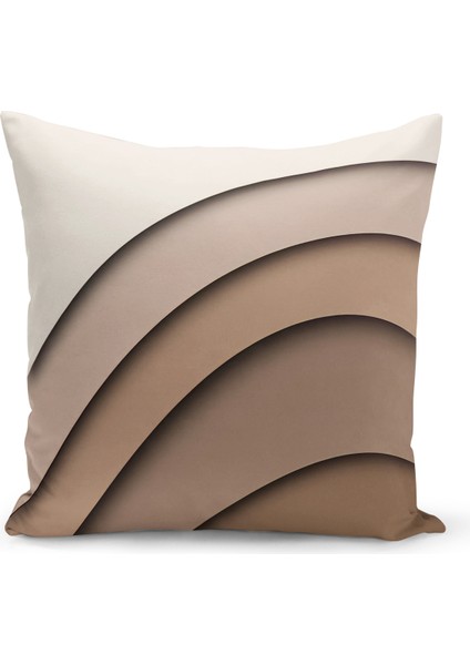 Minimalist Serisi Çift Tarafı Dijital Baskılı Kırlent Kılıfı (Minimalist Cushion Cover)