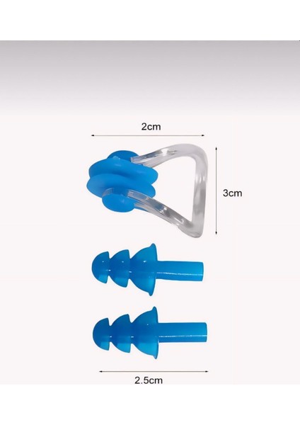 Yüzücüler Için Kulak ve Burun Tıkayıcı Havuz Seti Deniz Kulak ve Burun Tıkacı Set indirimleri