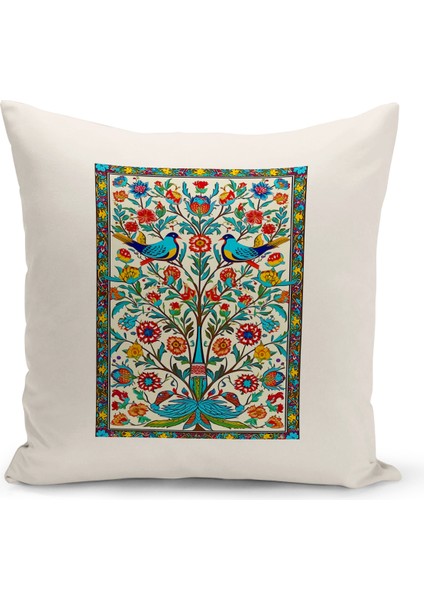 Sanat Serisi Çift Tarafı Dijital Baskılı Kırlent Kılıfı (Art Cushion Cover)