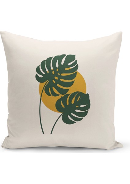 Minimalist Serisi Çift Tarafı Dijital Baskılı Kırlent Kılıfı (Minimalist Cushion Cover)