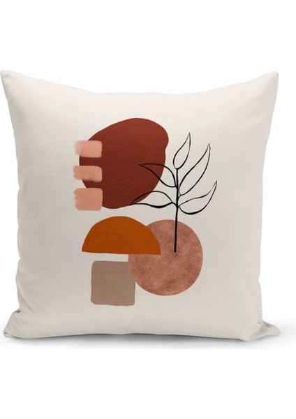 Minimalist Serisi Çift Tarafı Dijital Baskılı Kırlent Kılıfı (Minimalist Cushion Cover)