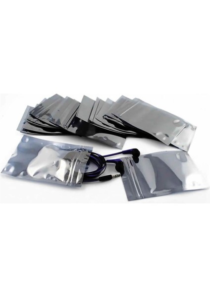 Kilitli Antistatik Poşet 8X13CM 100 Adet Şeffaf Su Toz Geçirmez Koruyucu Esd Metalize Torba Çanta modelleri