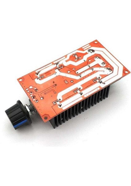 40A 50V Dc Motor Sürücü Kutulu Hız Kontrol Devresi 0/100% Pot Kontrollü Pwm Ayarlanabilir Voltaj