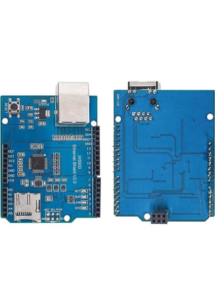 Arduino Ethernet Shield Wiznet W5500 3.3V Spı Tcp/ıp Udp Network Ağ Lan Haberleşme Internet Iot