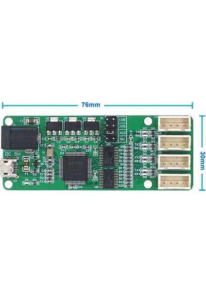 Ftdı FT4232HL USB To 4 Kanal Ttl Uart Uyumluçevirici RS232 Seri Port Haberleşme Arduino Mcu Uydu Al