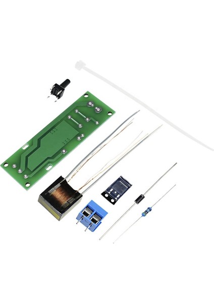 Hv-1 Yüksek Voltaj Ateşleyici Kit Elektriksel Plazma Ark Üretici Yakıcı Kağıt Ateş Alev Güç Kaynağı