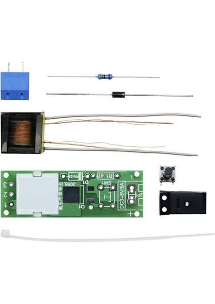 Hv-1 Yüksek Voltaj Ateşleyici Kit Elektriksel Plazma Ark Üretici Yakıcı Kağıt Ateş Alev Güç Kaynağı