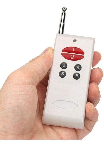 6 Kanal 433MHZ Uzaktan Kumanda Garaj Otomatik Kapı Kepenk Bariyer Alarm Lamba Motor Kontrol Anahtar