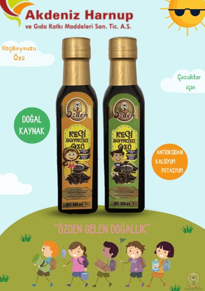 Akdeniz Harnup Keçiboynuzu (Harnup) Özü 340G Erkek Çocuk Için Yeşil - Carob Extract For Boys