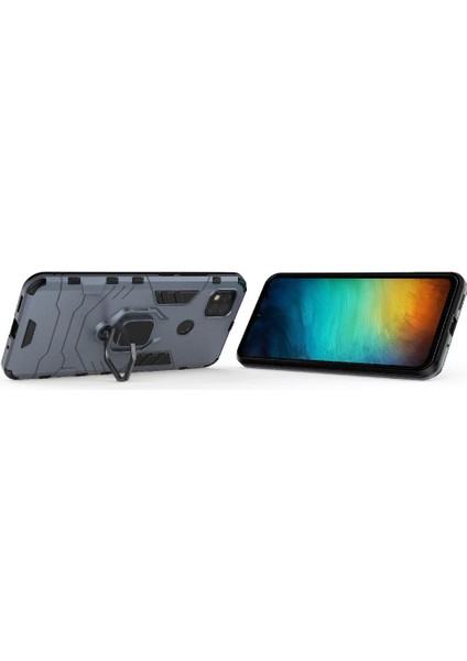 Xiaomi Redmi 9c Için Kılıf 360 &deg; Dönen Halka Darbeye Kapak Kickstand Damla (Yurt Dışından) fiyatları