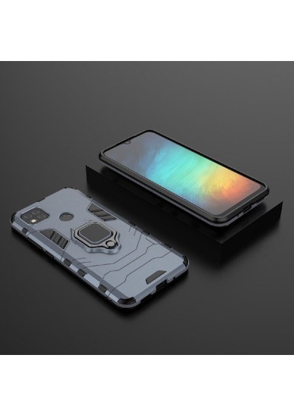 Xiaomi Redmi 9c Için Kılıf 360 &deg; Dönen Halka Darbeye Kapak Kickstand Damla (Yurt Dışından) fırsatları