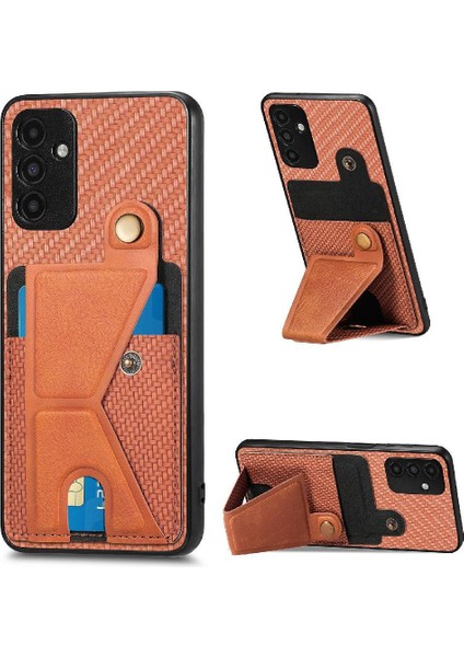 Samsung Galaxy A13 5g Cardholder Için Kılıf Manyetik Tasarım Braketi Standı (Yurt Dışından)