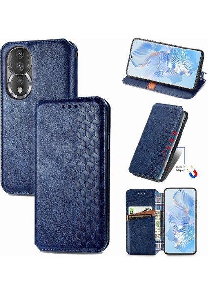 Huawei Onur 80 Cüzdan Fonksiyonu Için Kılıf Moda Tasarımı Zarif Durumda (Yurt Dışından)