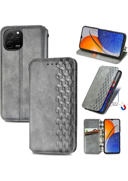 Huawei Nova Y61 Için Kılıf Kılıf Kapak Çevirin Cüzdan Fonksiyonu Moda (Yurt Dışından) indirimleri