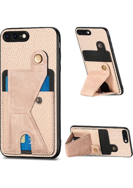 IPhone 7 Için Kılıf Artı/8 Artı Braketi Standı Fonksiyonu Manyetik Tasarım (Yurt Dışından)