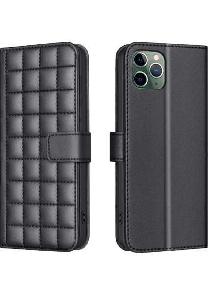 IPhone 11 Için Flip Case Pro Max Koruyucu Kart Yuvaları Tutucu Iş Pu (Yurt Dışından)