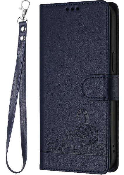 Oneplus 11R 5g Için Kılıf Cüzdan Kapak Çevirin Kart Yuvası Tutucu Kickstand Kedi (Yurt Dışından)