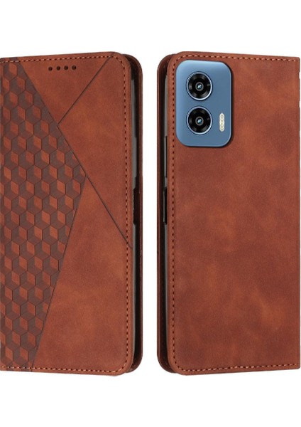 Motorola Moto G34 5g Darbeye Kapak Çevirin Kart Ekleme Yan (Yurt Dışından)