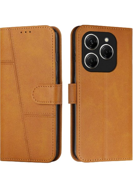 Tecno Spark 20 Pro Yan Toka Tam Koruma Kartı Ekleme Için Kılıf (Yurt Dışından)