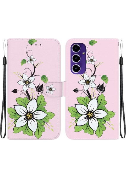 Samsung Galaxy A16 Manyetik Kapatma Pu Deri Kelebek Çiçek (Yurt Dışından) indirimleri