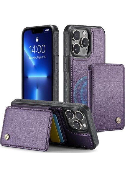 IPhone 13 Pro 2 Için Kılıf 1 Işlevsellik Manyetik Rfıd Engelleme (Yurt Dışından)