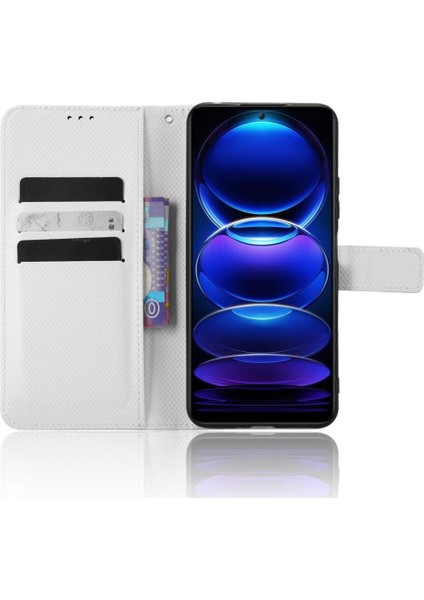 Xiaomi Redmi Not 12 5g Kapak Manyetik Cüzdan Kickstand Kart (Yurt Dışından)