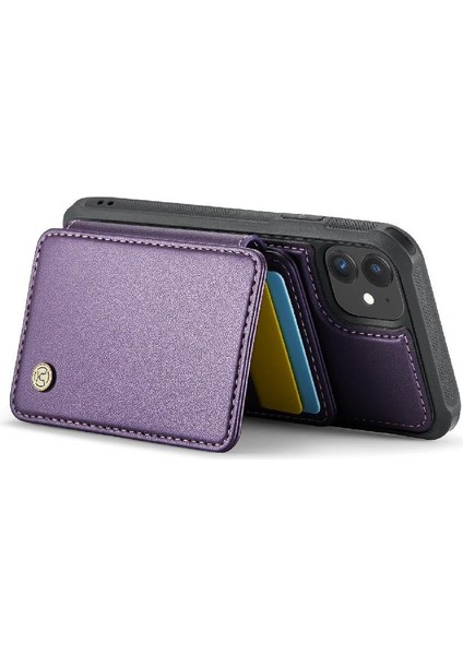 IPhone 11 Için Kılıf Manyetik Rfıd Engelleme Standı Fonksiyonu Ayrılabilir 2 (Yurt Dışından) fırsatları